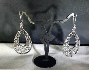 Silver Filigree Earrings
