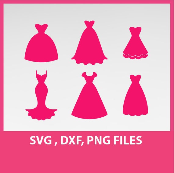 Download Instant Download Bridesmaid svg. wedding dress SVG DXF PNG