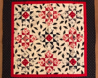 Patriotic Lap Quilt (American Flag)