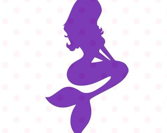 Mermaid silhouette | Etsy