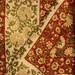 Vintage Silk Saree Indian 100% Pure Silk Saree Beige and Red Ethnic Printed Sari Craft Fabric Silk Sarong 5 Yard PSS4168