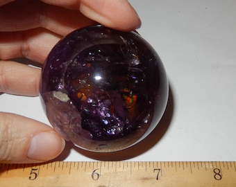 Ametrine Sphere - large