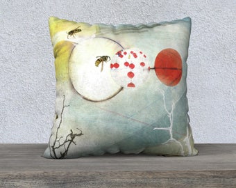 Pollination 2 22" x 22" Pillow Case