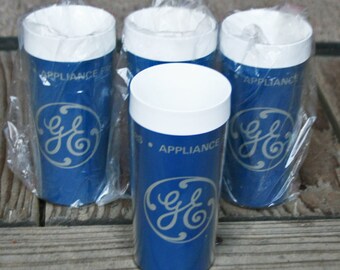 Vintage 1979 GE Anniversary Thermo Serv Tumbler