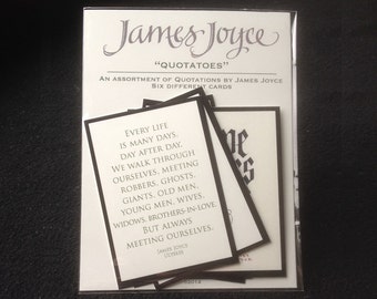 James Joyce "Quotatoes" Trading Cards