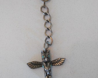Super Cool Vintage Totem Pole Key Chain