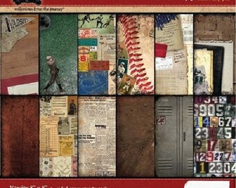 7gypsies Vintage Varsity 6x6 Paper Pad