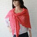 Flamingo Shawl Crochet Pattern PDF