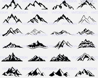 Free Free 146 Mountain Heartbeat Svg SVG PNG EPS DXF File