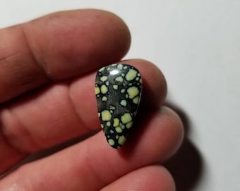 New Lander Turquoise Cabochon Chalcosiderite Spiderweb Turquoise Designer Cabochon