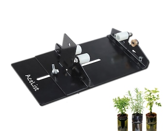 Glass Bottle Cutter Scoring Machine Cutting Tool for DIY Reuse Recycle Bear Wine Bottle Jars Creating Stained Glass, Bottle Planters