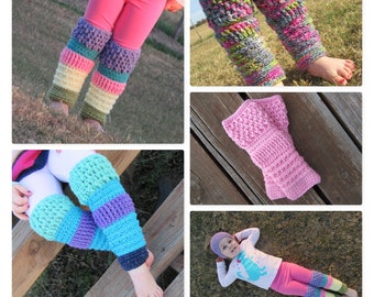 Leg Warmers/Little Girl Leg Warmers/Crochet Leggings/Toddler Leg Warmers/Ballerina Leg Warmers/Dance Leggings/Girls Dance Costume/Crochet