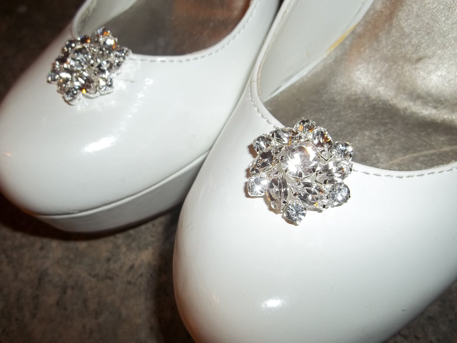 Rhinestone Shoe Clips Bridal Shoe Clips Wedding Shoe Clips