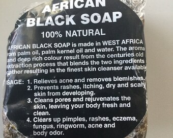 Raw Black Soap