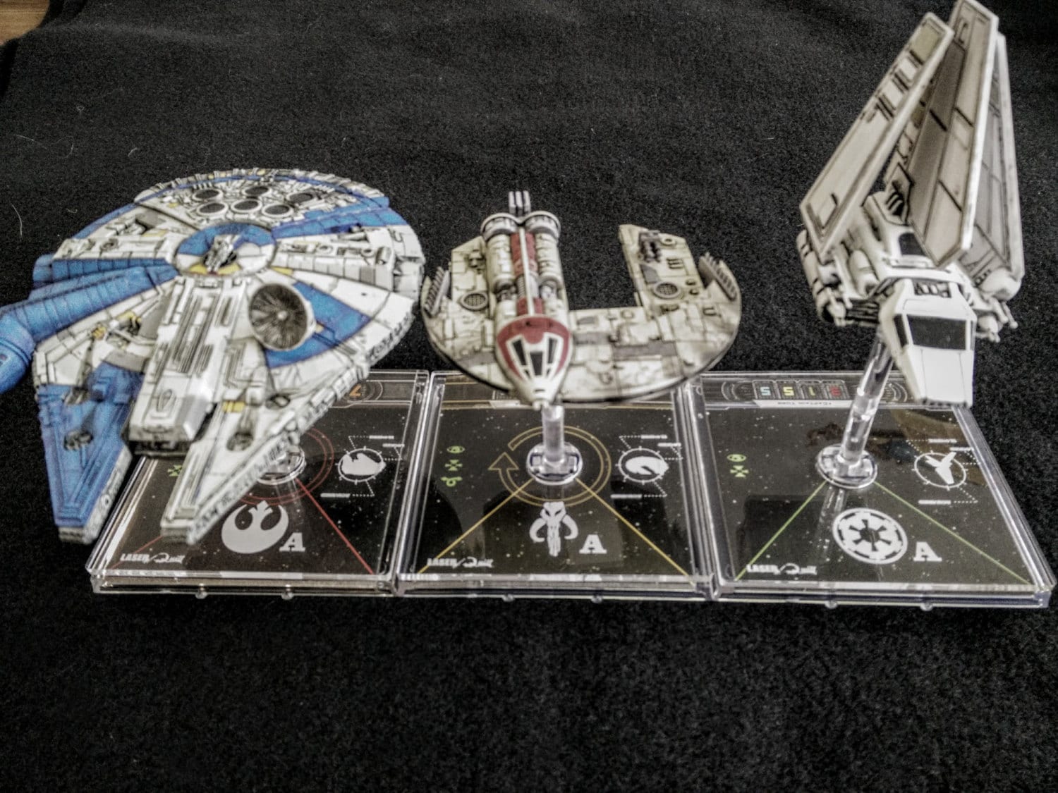 Star Wars XWing compatible Target Lock HUD System Factions