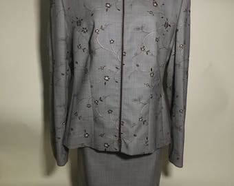 Vintage Escada Skirt Suit