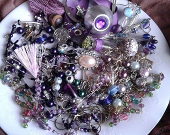 Re purpose jewelry bits and pieces