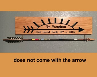 Cub Scout Arrow of Light plaque Custom made for your Scout