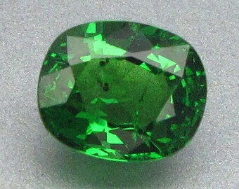 1.00 Ct Natural Green Tsavorite Garnet Unheated Jeweler