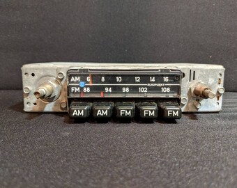 Early 1970's Blaupunkt Frankfurt Blue Dot Radio AM/FM