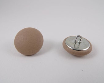 leather clay 20mm-6 covered buttons