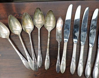 11pc Onieda Community LADY HAMILTON 1932 Spoons & Knives