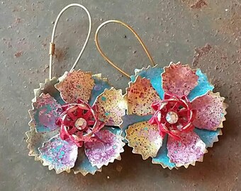 Blueberry Flowers for your ears from Wendy Baker