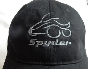 Cap / baseball hat / adult / embroidered Can-Am Spyder (spider) black