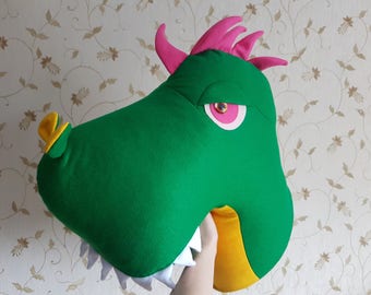 Dinosaur Trex head animal head nursery decor dino head animal head wall faux taxidermy dinosaur decor Trex trophy dinosaur theme boy room