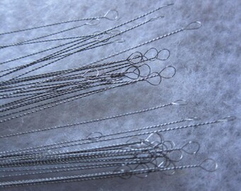 10/50 Pieces ~ Beading Needles ~ Collapsible Beading Needles ~ Bead Weaving Needles ~ Loom Needles ~ Wholesale ~ Seed Bead Neddles~ Steel