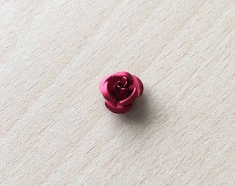 pretty pink 12 mm red metal