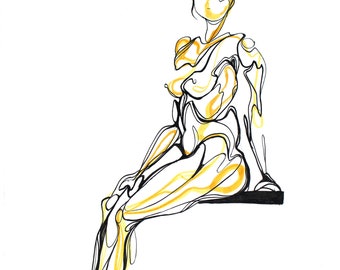 Print of Original Figure Study