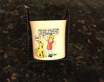 1930's Little Orphan Annie Mug ~ Ovaltine By Beetleware