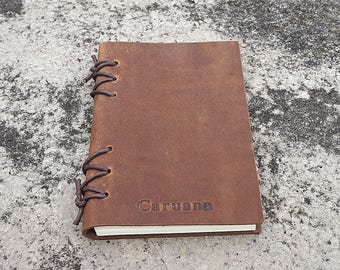 Leather notebook personalized leather notebook leather journal leather bound journal refillable mens journal leather diary handmade diary
