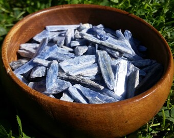 Individual Blue Raw Kyanite Crystal Stone Blade Piece or Set