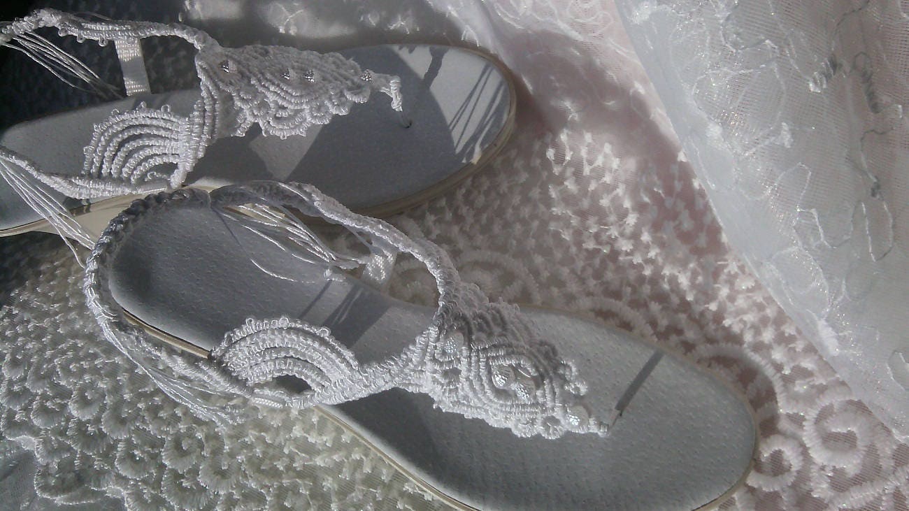 bohemian wedding sandals