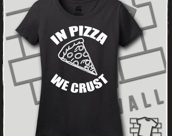 Funny Pizza tshirt no to drugs shirt pizza shirt funny