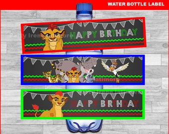 The Lion Guard food labels Instant download Lion Guard