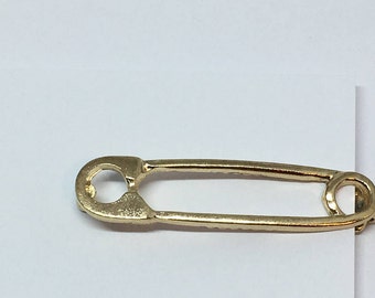 Punk 1980's Style Safety-pin Hair Clip