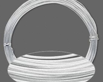 18G or 20G Stainless Steel Wire - High Quality Non-Tarnish Stainless Steel Wire - jump rings - wire wrapping - jewelry supplies