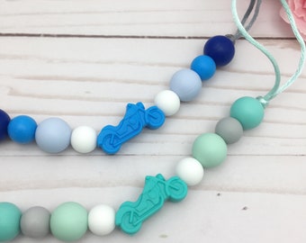 Baby Boy Pacifier Clip | Binky Clip | Silicone Paci Holder | Baby Gift | Silicone Paci Clip | Boy Paci Clip | Dummy Clip | Soother Holder