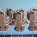 Royal Prince Centerpieces(6),Royal blue and Gold baby shower,Prince Baby Shower,Royal Baby shower,Royal Baby Decoration,Little Prince Party