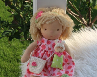 S A L E !!! Waldorf doll, doll, waldorf baby,steiner doll, organic doll, fabric doll, cloth doll, handmade