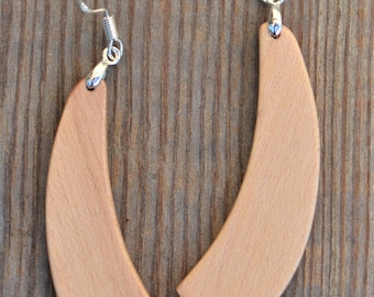 Handmade Dogwood dangle earrings