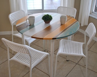 Farmhouse Breakfast Table or Dining Table Set with or without Farmhouse Breakfast Table or Dining Table Set with or without