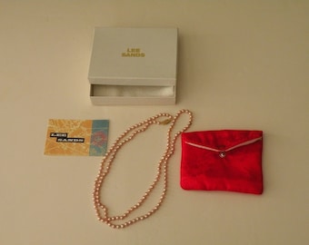 Lee Sands Cultured Pearls Necklace 35 1/4"