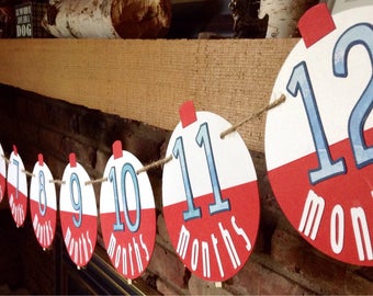 Ofishally one First year photo bobber banner
