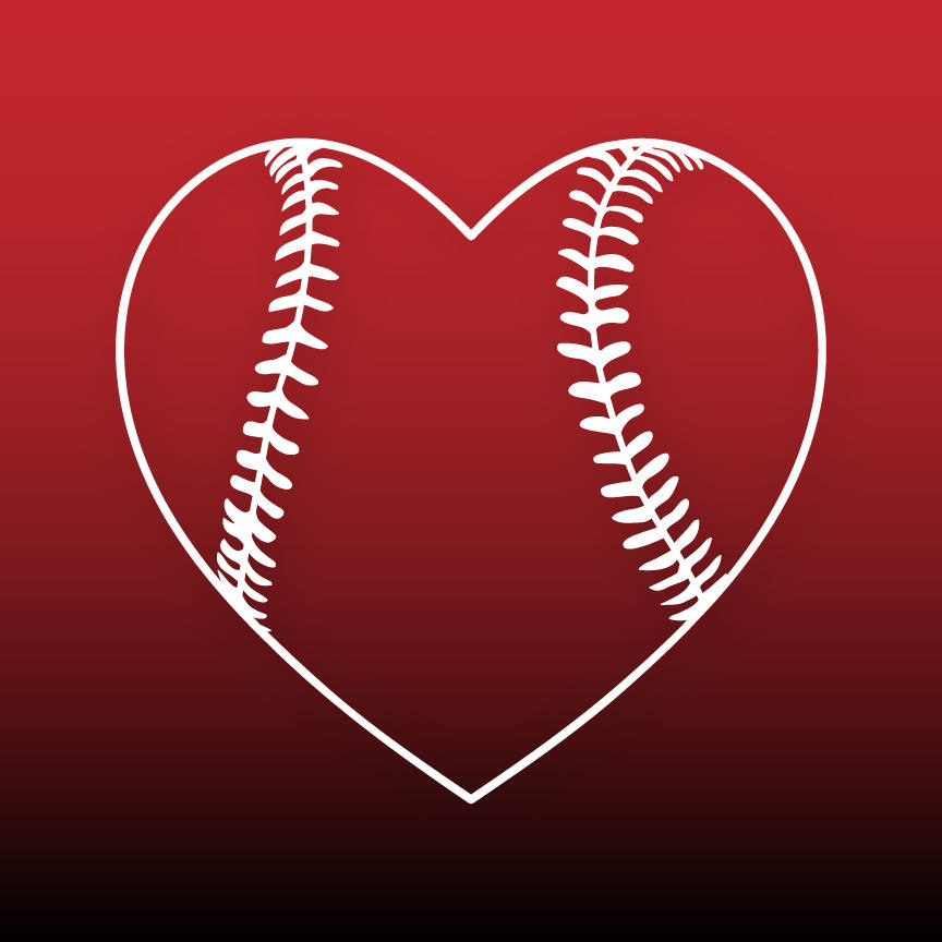 Download Baseball heart svg Baseball svg files Baseball cut file ...