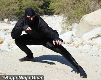 Ultimate Ninja Costume Set w/Free Nunchaku