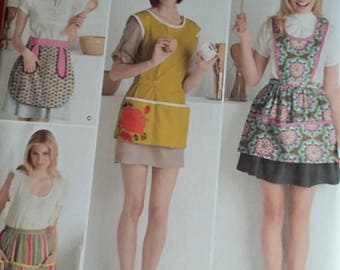 Simplicity 2272 apron pattern, ladies S, M, L